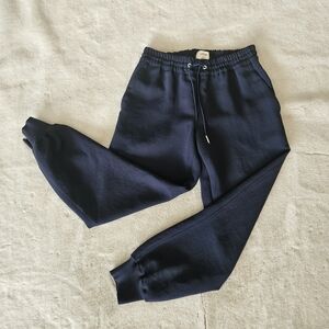 Wilfred Dark Blue Women's Joggers Workout Pants Loungewear Chill